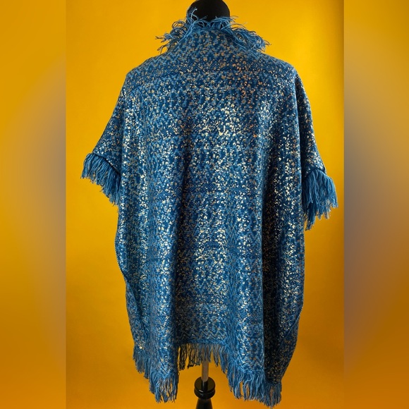 Simply Styled By Sears Blue & Gold Sweater Vest - Picture 2 of 4